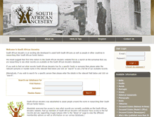 Tablet Screenshot of ancestrysa.com